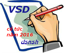 Thông báo của VSD về Ngày đăng ký cuối cùng và xác nhận danh sách NSH chứng khoán (22/08/2017)